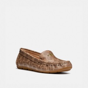 Buty Casual Coach Marley Driver Damskie Brązowe | PLKOX758