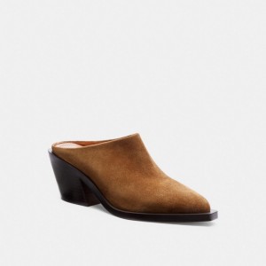 Buty Casual Coach Paloma Mule Damskie Brązowe | PLMQS749