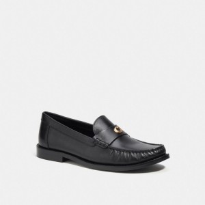 Loafer Coach Jolene Damskie Czarne | PLLIT742