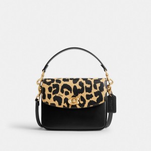 Torba Crossbody Coach Cassie 19 With Leopard Print Damskie Panterka Kolorowe | PLQME308