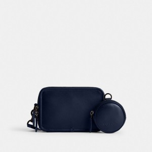 Torba Crossbody Coach Charter With Hybrid Pouch Męskie Jasny Niebieskie | PLLIH861