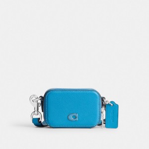 Torba Crossbody Coach Crossbody Pouch Damskie Niebieskie | PLUZV301