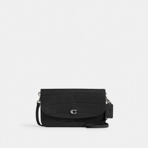 Torba Crossbody Coach Hayden Damskie Srebrne Czarne | PLPJZ298