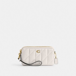 Torba Crossbody Coach Kira With Pillow Quilting Damskie Białe | PLLIA289