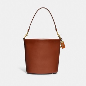 Torebka Bucket Bag Coach Dakota Damskie Brązowe | PLGSD345