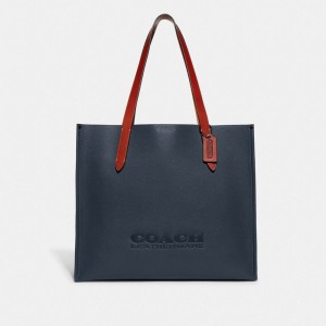 Tote Coach Relay Damskie Niebieskie | PLTCR147