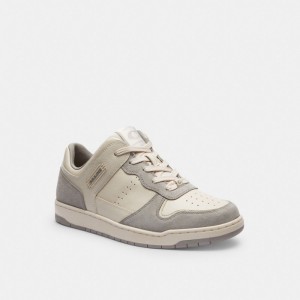 Trampki Coach C201 Low Top Damskie Szare | PLPJR714